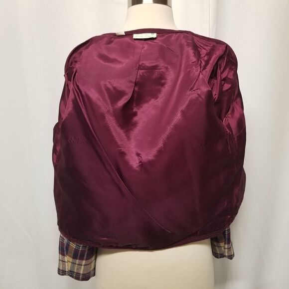 Vintage 60s Tartan Plaid School Girl Uniform Blazer Skirt Sears Roebuck XS - Picture 6 of 7